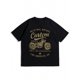 thumbnail image 3 of Camiseta informal de manga corta con cuello redondo y estampado de motocicleta para hombre, ideal para el tiempo libre, 3 of 4