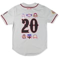 thumbnail image 2 of Big Boy Negro Leagues Baseball Museum NLBM S5 Commemorative Adult Baseball Jersey [Grey - 3XL], 2 of 10