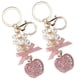 thumbnail image 1 of Llavero con forma de fruta colgante, 2 uds., llavero con colgante de perla, llavero con colgante de perla, accesorios de decoración, fiabilidad excepcional Jadeshay  A, 1 of 8
