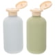 thumbnail image 2 of 2 frascos exprimibles rellenables de 200 ml para viaje, ideales para loción, champú y acondicionador., 2 of 8