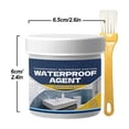 thumbnail image 3 of Clear WaterproofTransparentCoating • Bathroom Tile Crack Leak Stopper • Invisible Water Seepage• Indoor Outdoor Home Waterproofing DIY Brush, 3 of 9