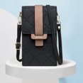 thumbnail image 1 of Bolso Bandolera Mini bolso cruzado para mujer, bolso de moda para teléfono móvil, monedero de diseñador portátil (negro) Sywqhk Para Estrenar, 1 of 5