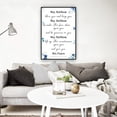 thumbnail image 4 of Numbers 6 24-26 Scripture Print, May Hashem Bless You Wall Art, Numbers 6 Printable, The Aaronic Blessing Wall Art Deco Canvas Bathroom, 4 of 6