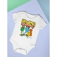 thumbnail image 3 of Monster Skateboarding Academy Bodysuit Infant -Image by Shutterstock,  6 Months, 3 of 4