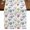 White Sky Blue Light Yellow, variant on Table Runners 36 Inches Long Dress Scarves, Colorful Flowers Farmhouse Kitchen Table Runner, Short Coffee Tablerunners, Botanical Watercolor Wildflowers Floral 13x36 Inch