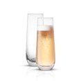 thumbnail image 3 of JoyJolt Milo - Juego de 8 copas de champaña sin tallo Copa de vino Prosecco de 9.5 onzas, copas de Mimosa, juego de vasos de cóctel, vidrio de alta bola de agua, vidrio de bar, 3 of 9