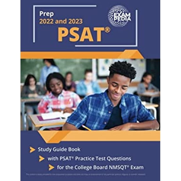 Pre-Owned PSAT Prep 2022 and 2023: Study Guide Book with PSAT Practice Test Questions for the College Board (Paperback) by Exampedia