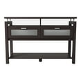 thumbnail image 5 of Furniture of America Gueston 2-Door Console Table, Espresso, 5 of 8