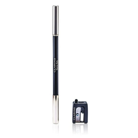 Lápiz delineador de ojos Clarins Long Lasting #01 Carbon Black w/ Bru