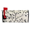thumbnail image 2 of Yayeee Mailbox Cover Magnetic Large Size Post Box Cover Wrap Decor, Leaves Pattern, 2 of 9