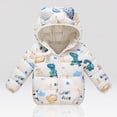 thumbnail image 2 of Dagaeig Infant Jacket Toddler Winter Coat Girls Boys Puffer Jacket Lightweight Kids Outerwear 120, 2 of 9