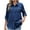 Blue, variant on Karight Long Sleeve Shirts for Women Fall Fashion 2025 Dressy Casual Blouses