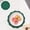 Green, variant on XIPYYKM Silicone Placemat Dish Mat Dining Silicone Placemat Coffee Mats Tea Time Mats Silicone Trivet Mat Anti Kitchen Supplies Placemat