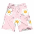 thumbnail image 4 of ¡Liquidación de verano! Pantalones cortos Honeeladyy de manga corta con cordón ajustable para niños, ropa deportiva estampada para hombre y mujer. Conjunto de verano de dos piezas para la escuela, 4 of 4