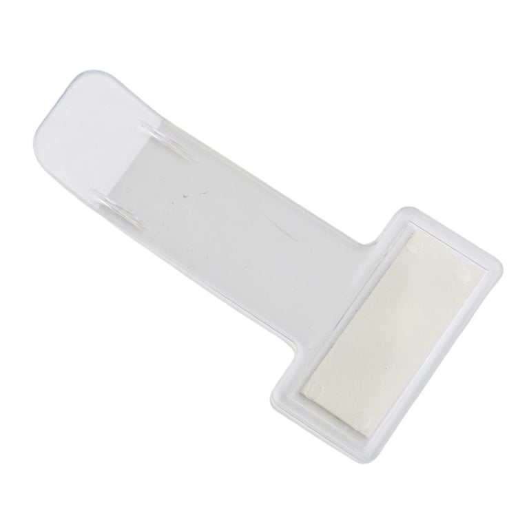 Car Window Fastener Stickers Plastic Ticket Holder Transparent Temporary Parking Car Window Fastener Stickers Plastic Ticket Holder Transparent Temporary Parking