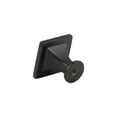 thumbnail image 4 of Utopia Alley Valetta Cabinet Ring Pull Knob - Decorative Cabinet Drop Pull Knobs for Cabinets and Drawers - Vintage Cabinet Hardware with Hand Finished Matt Black - Metal Drawer Pull Knobs 0.94", 4 of 9
