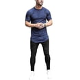 thumbnail image 1 of Men Super Stretch Skinny Denim Jeans Pants Ripped Distressed Trouser Bottoms, 1 of 3
