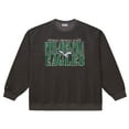 thumbnail image 2 of Men's Mitchell & Ness  Black Philadelphia Eagles Downtown Crew Vintage Logo Sweatshirt, 2 of 4