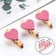 thumbnail image 5 of Mini clips de para fotografía de 30 piezas, pinzas para de , pinzas para papel fotográfico, pinzas para manualidades con forma de Rosado Macarena Mini clips de fotos, 5 of 8