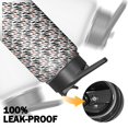 thumbnail image 5 of Leopard Print Insulated Stainless Steel Water Bottle with Straw & Cleaning Brush – 18 Oz | Leakproof, BPA-Free, 304 Stainless Steel, Wide Mouth, Travel Mug for Car, Gym, Office, 5 of 5