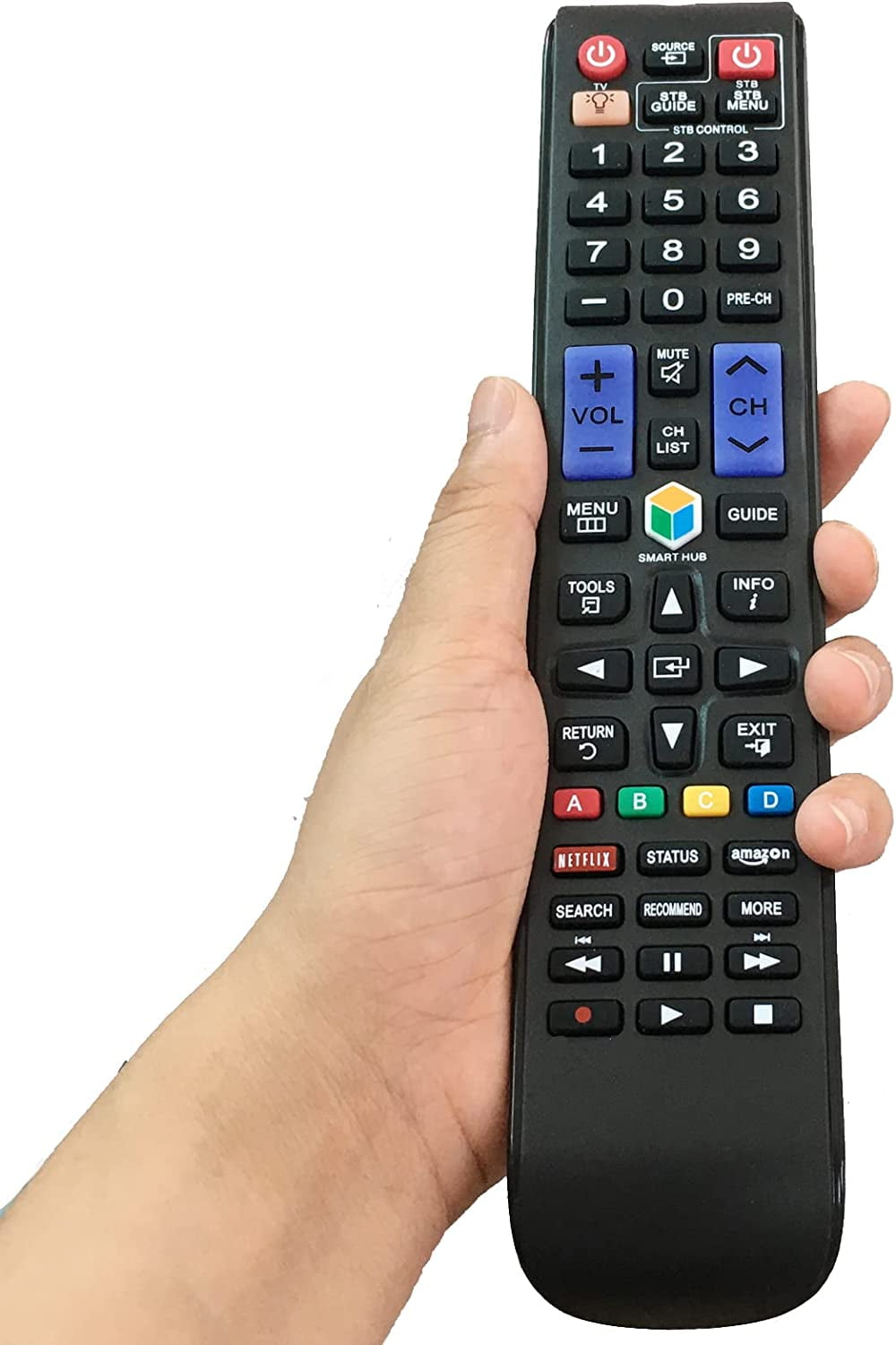 Replacement Remote Control For Samsung Un50eh5000f Hg40na790mf