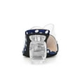thumbnail image 2 of BLISSFUL STEP Women's Polka Dots Clear Block Heels Slides Mules, 2 of 7