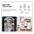 thumbnail image 4 of MasteelfCA 1 Set Mini House Mini Tea Cup Set Food Play Model Toys Mini House Accessories, 4 of 7