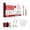 White, variant on Large Eye Steel Needles Set Big Eye Sewing Needles with Storage Tube High Carbon Steel Sharp Embroidery Needles for Knitting Crochet and DIY Crafting