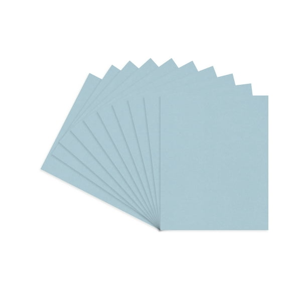 Baby Blue Acid Free 16x20 Backing Board - Uncut Photo Mat Board - 10 Sheets