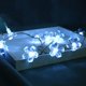 thumbnail image 5 of 20 lámparas LED de cadena de flores de ciruelo para decoración de fiesta de boda con control remoto (blanco), 5 of 8