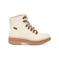 thumbnail image 3 of TEVA Womens Ivory 1" Platform Arch Support Cushioned Midform Round Toe Block Heel Lace-Up Leather Booties 6, 3 of 4