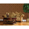 thumbnail image 2 of Large Wall Damask Stencil Faux Mural Design #1008 20" x 22 3/8", 2 of 2