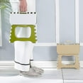 thumbnail image 4 of Folding Chair Thickened Plastic Folding Stool Safe And Solid Shower Stool One Button Opening Conveni, 4 of 5