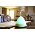 MIZU Pyramid Ultrasonic Aroma Diffuser with LED Mood Light & Color ...