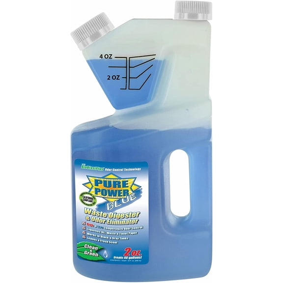Valterra Pure Power V23103 Blue 40 oz Measure Bottle Waste Holding Tank Treatment