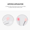 thumbnail image 3 of Makeup Brushes Translucent Plastic 6Pcs 1.9In Lip Makeup Application For Women, 3 of 8