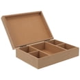 thumbnail image 1 of Petites Caisses en Bois pour Projets d'Artisanat, Rangement en Bois, Casse-Tête pour Enfants, 1 of 6