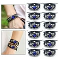 thumbnail image 3 of Clerance! Gemini Men And Women Bracelets Twelve Constellations Leather Rope Bracelets Student Trendy Couple Jewelry Jewelry Female Korean Fashion Men, 3 of 5