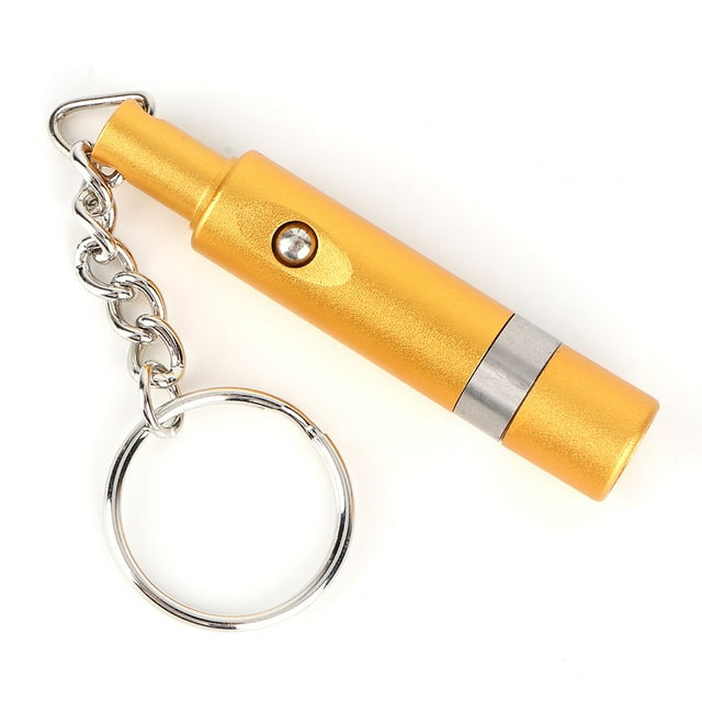 Cortador de agujeros de cigarro de Metal, perforador de cigarros portátil, cuchillo de perforación con llavero