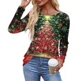 Womens Christmas Tunics or Tops To Wear with Leggings Xmas Snowflake