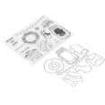 thumbnail image 1 of Claro Material De TPR Temático De La Navidad Transparente De Los Artes De Papel DIY Para El Manual ANGGREK Arte y Manualidades, 1 of 8