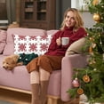 Hot On Sale New Christmas Red Waist Pillowcase Home Accessories Sofa