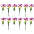 thumbnail image 1 of 12pcs Spring Simulation Violet Bouquet Wedding Home Hotel Bouquet Decoration, 1 of 6