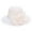 White, variant on Kentucky Organza Wide Brim Sun Hat for Women Summer Derby Hats for Tea Party Bowler Cap