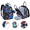 Camo Blue, variant on BabbleRoo Diaper Bag Backpack, Waterproof Original Backpack with Premium Changing Pad Set –Dark Gray