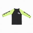 thumbnail image 6 of NIEWTR Boys 2 Piece Long Sleeve Rash Guard Swim Top And Short Lightweight Sun Safe Kids Swimwear(Green,7-8 Years), 6 of 7