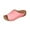 Pink, variant on Women's Fashion Casual Summer New Color Matching Thick Bottom Heightening Beach Wedge Slippers Clearance Under $10.00