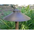 thumbnail image 4 of Best Pro Lighting Low Voltage Landscape Small Hat Mushroom Path Light in Brass-BPL304 12V, 4 of 6