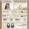 thumbnail image 3 of REMAX RB-100HB Wireless Headphones Bluetooth-Compatible Over-Ear Foldable Headset - Black, 3 of 5