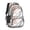 White and Copper Marble Pattern, variant on White and Copper Marble Pattern Cute School Backpack Bag with Padded Back and Adjustable Shoulder Straps 16.9 X 12.6 X 5.9 Inches